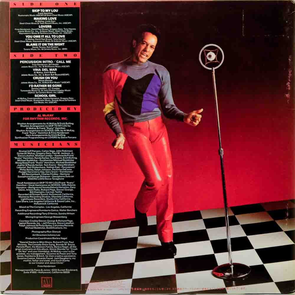 Finis Henderson - Finis 앨범 커버